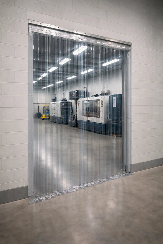 How to Choose the Right PVC Strip Door: Width, Overlap & Material Guide