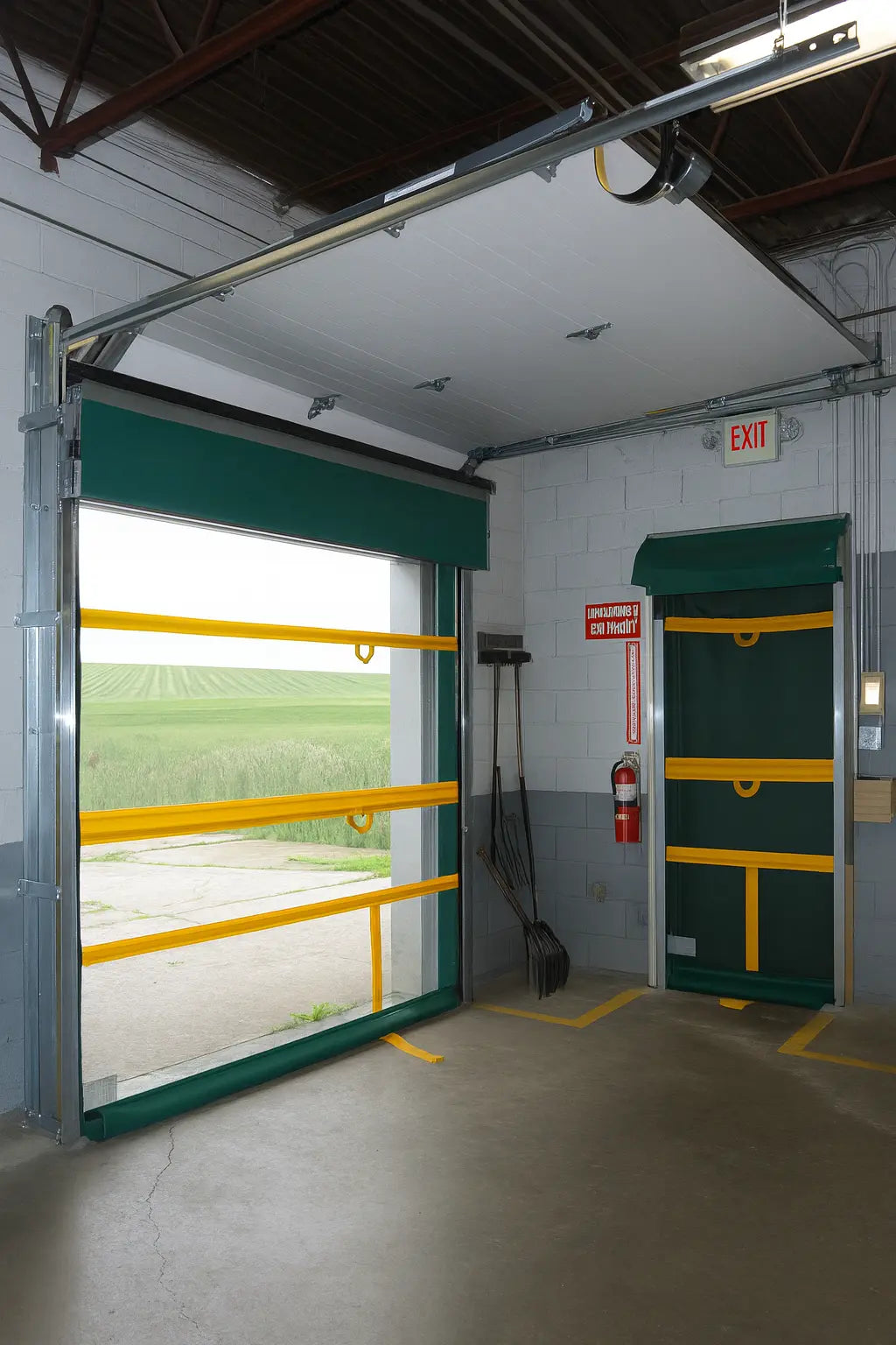 Bug Screen Roll-Up Doors