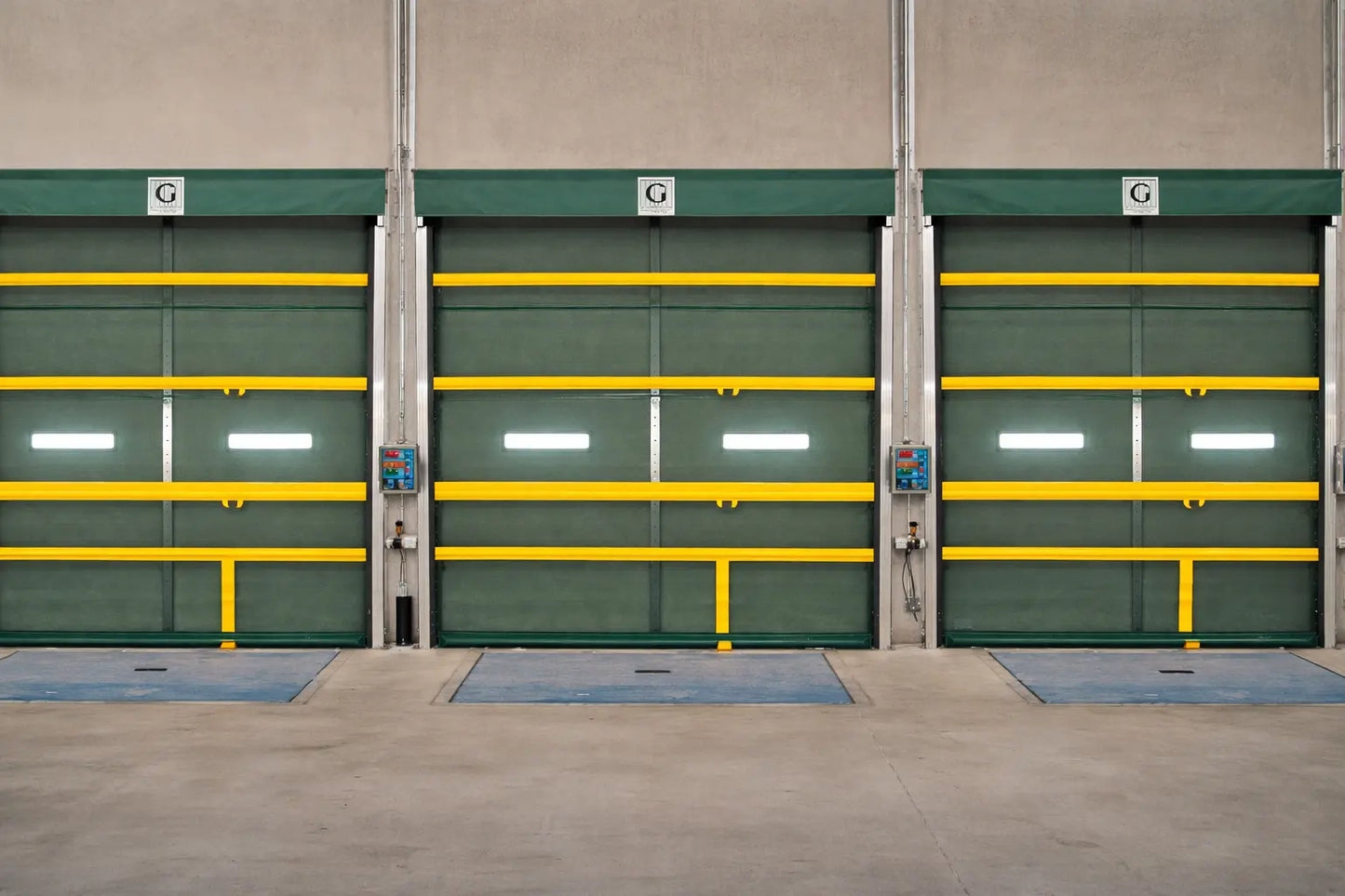 Bug Screen Roll-Up Doors